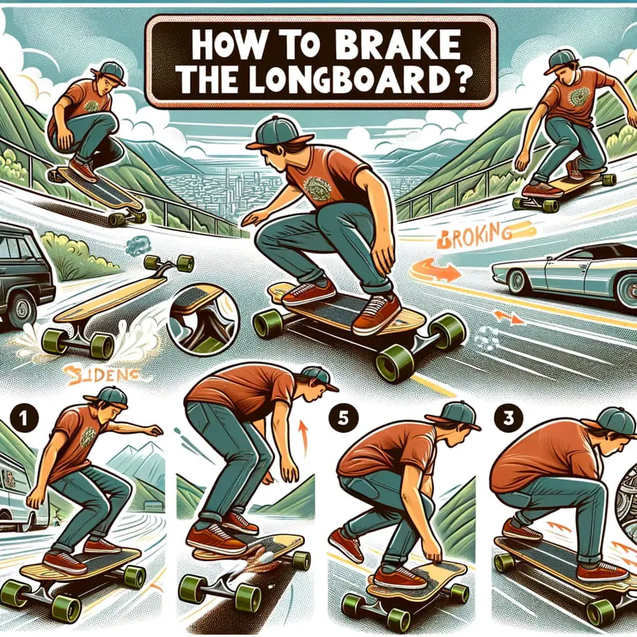 How to brake the Longboard?